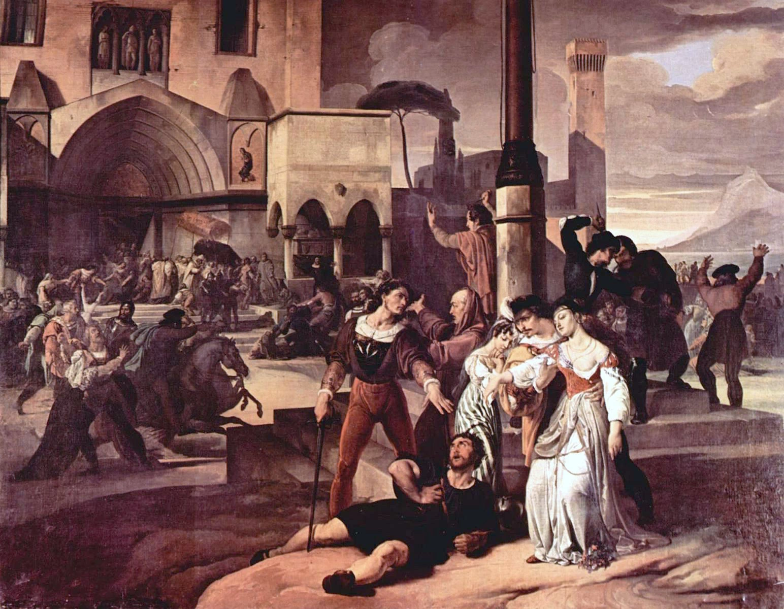 I vespri siciliani - 1821, Galleria nazionale d'arte moderna (Rome)